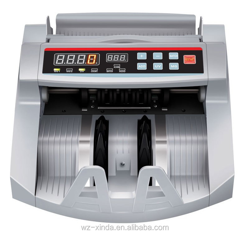 Cheap Loosing Money Counting Machine Banknote Currencies Counting Machine Money Counter with UVMG for Bank,Supermarket,Shop