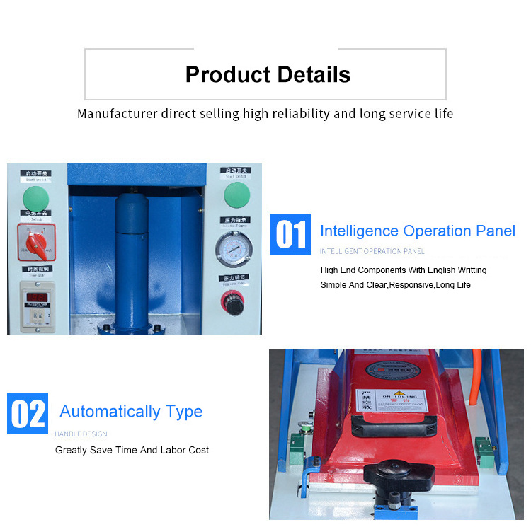 pneumatic cover-type airbag shoe sole press machine