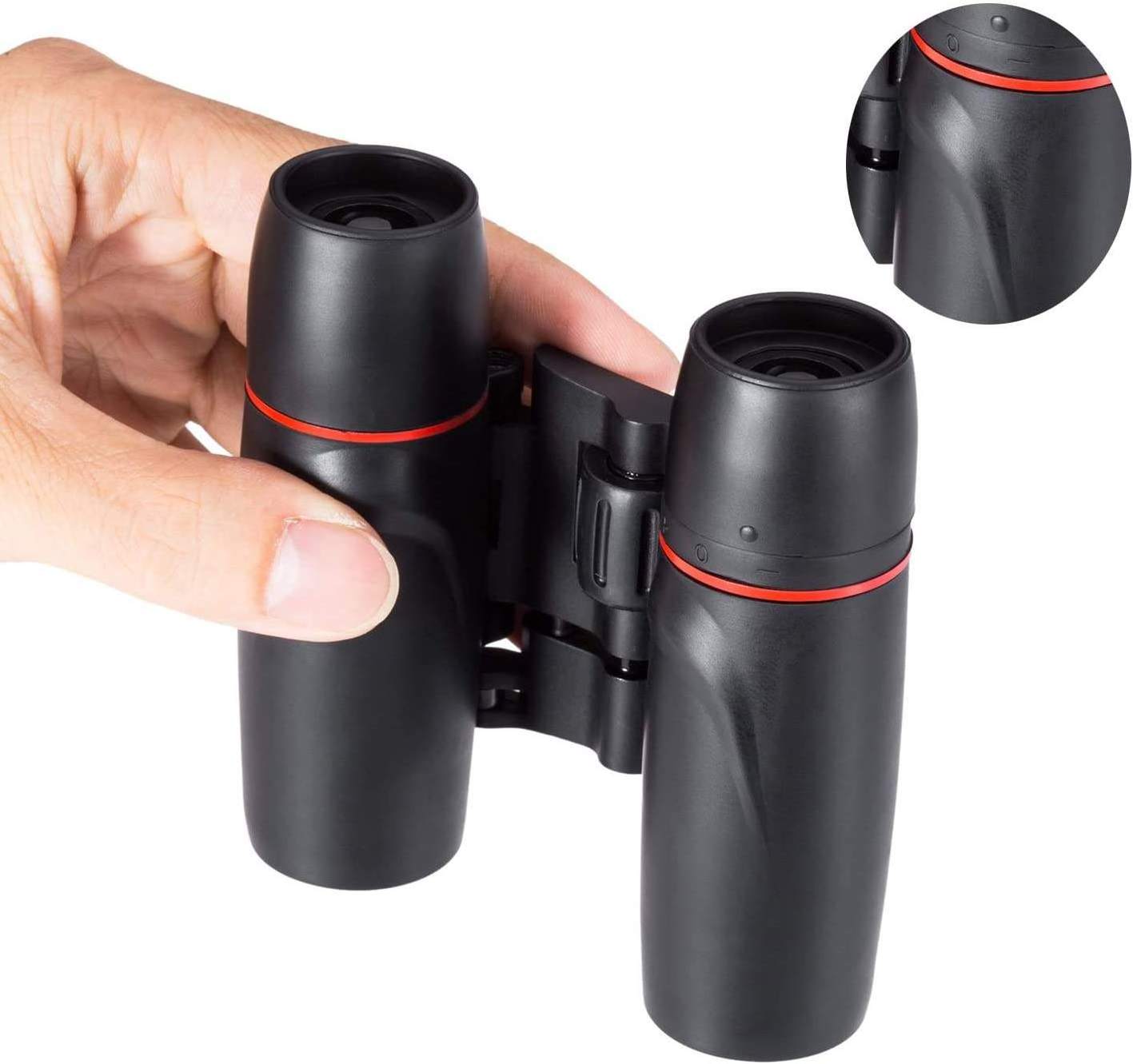 mini 30x60 Compact Folding Binoculars Telescope, Day and night Vision binoculars for kids and adults