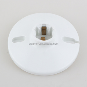 bakelite keyless lamp holder base Medium Base E26 Socket Outlet Box Mount 660W Ceiling LED Incandescent Light Bulbs