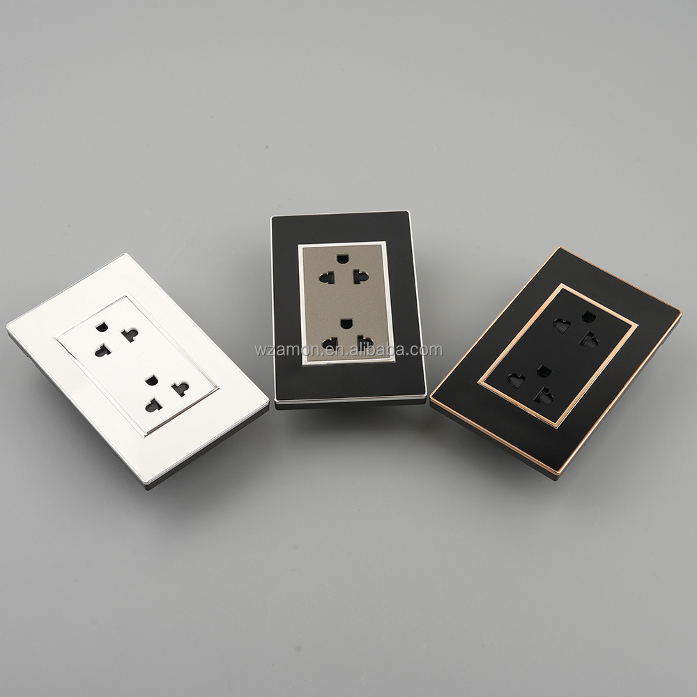 16A home nema ac power world plug plugs switches and in wall universal socket sockets for electric electrical installation