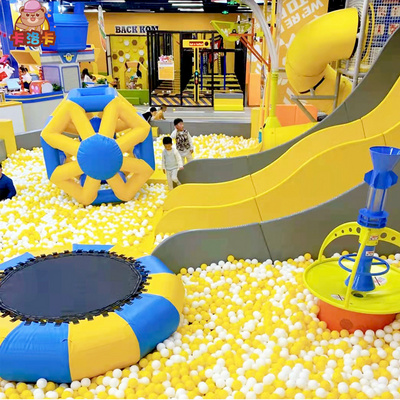 Dream customizable theme diversified design attractive macaron style kids play area indoor playground equipment for children