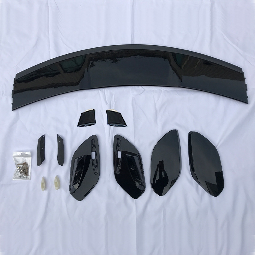 2022 New Arrivals Car Hatchback Spoilers ABS Rear Truck Spoiler For Mercedes Benz A class W176 A250 A45 A180 A200 AMG 13-18