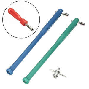 WZAUTO 3Pcs Tire Valve Core Puller Remover Installer Tire Repair Kit 3 In 1 Multifunctional Valve Core Removal Tool