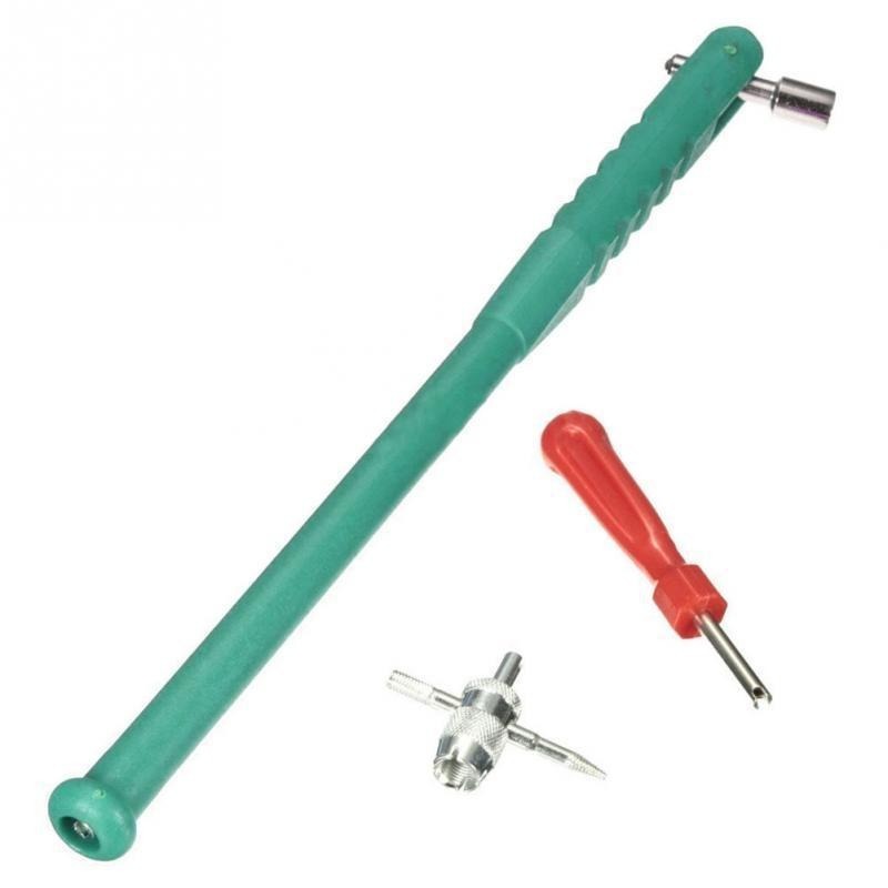 WZAUTO 3Pcs Tire Valve Core Puller Remover Installer Tire Repair Kit 3 In 1 Multifunctional Valve Core Removal Tool