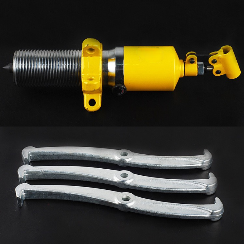 WZAUTO Hydraulic Gear Puller Wheel Bearing Puller Separator Tools Adjustable Three Jaws Hydraulic Wheel Bearing Tool