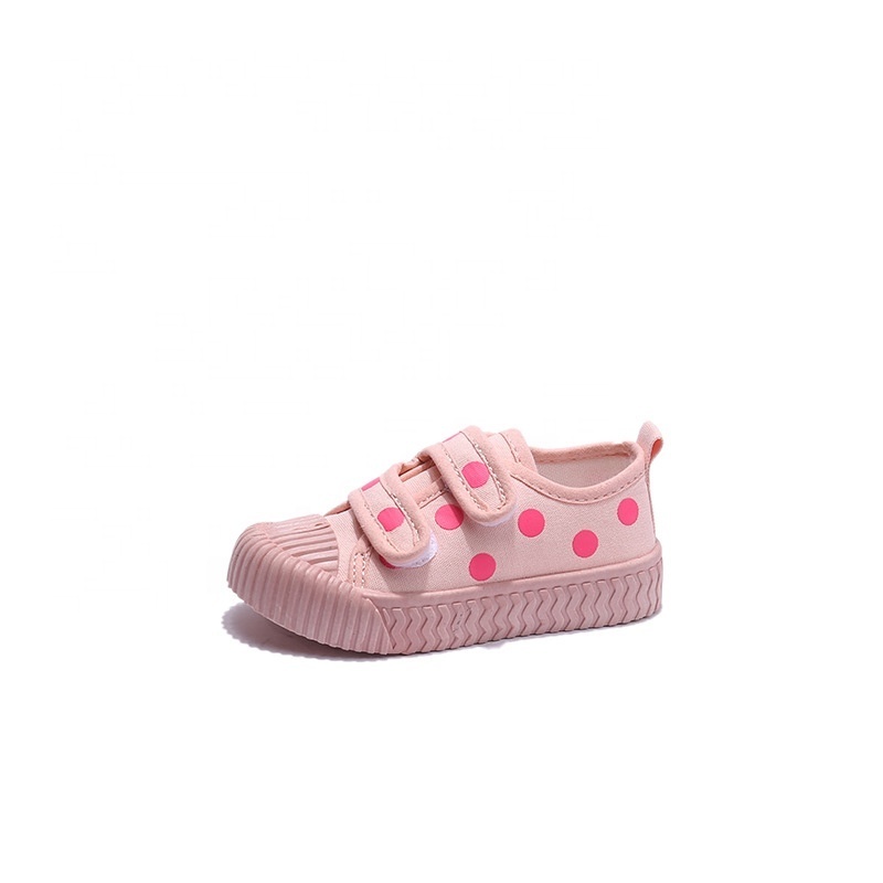 Wholesale Leather New Girls' Toddler Boys Non-slip Leisure Running Kids Cloth Korean Children's Sail Soft Sole canvas shoes