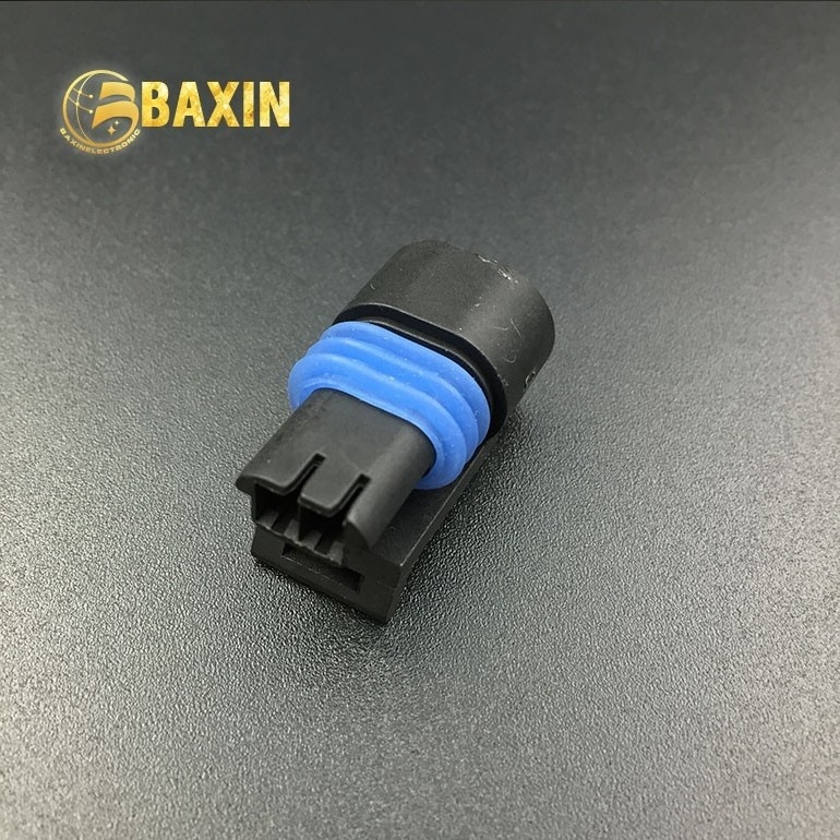 Online shopping waterproof female 2pin auto delphi wire harness connector DJ7022Y-1.5-21