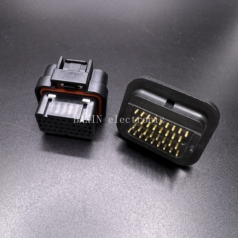 4-1437290-0 1473416-2 26/34 Pin male female auto Electrical automotive wiring ECU Connector