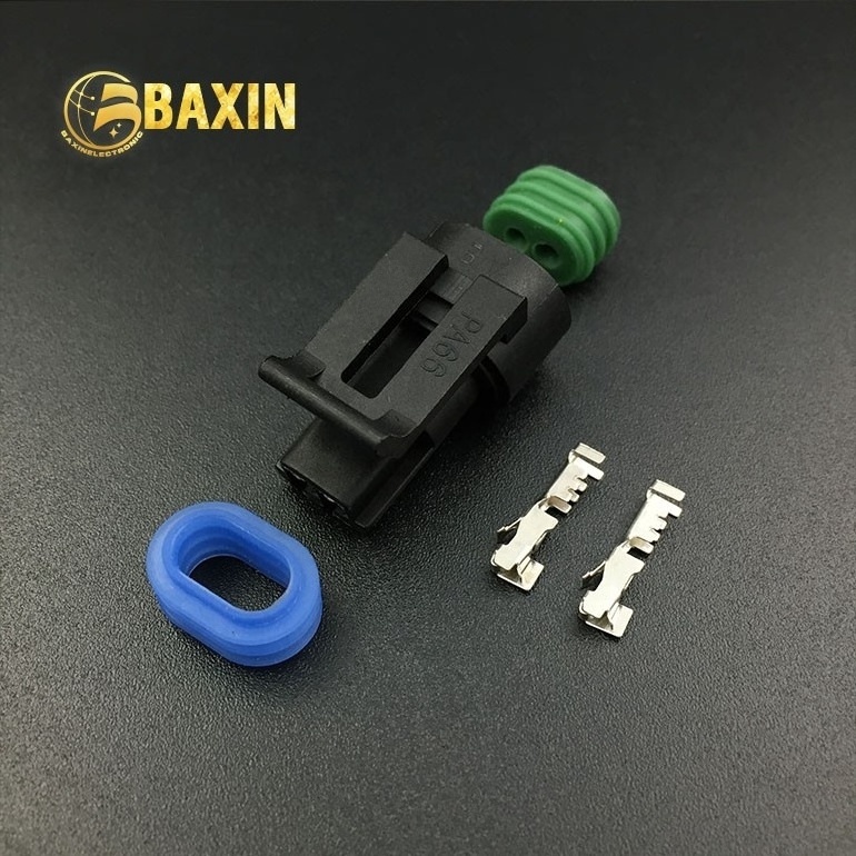 Online shopping waterproof female 2pin auto delphi wire harness connector DJ7022Y-1.5-21