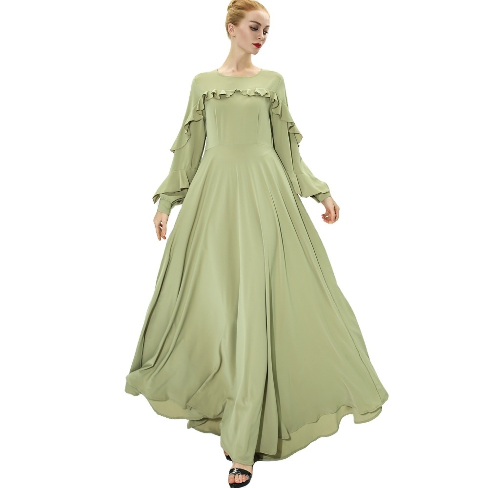 Muslim Clothing Women Muslim Dress New Fairy Long Skirt Muslim Women's Dress With Big Swing