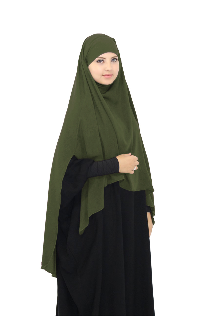 Wholesale High Quality Factory Jilbab Turkish Muslim Dress Islamic Clothing khimar jilbab hijab rop islamic hijabs for women