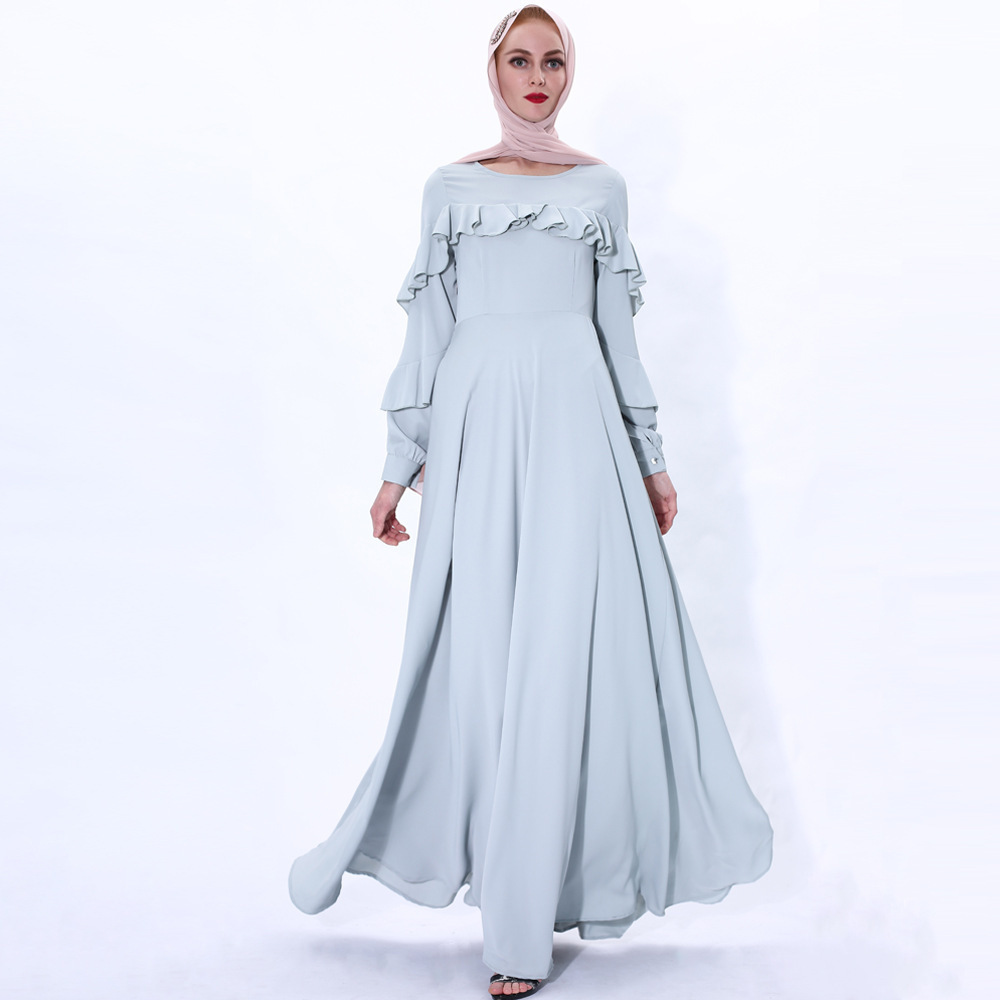 Muslim Clothing Women Muslim Dress New Fairy Long Skirt Muslim Women's Dress With Big Swing