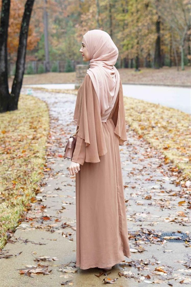 2024 Hot Sale New Fashion Turkish Dress Muslim Ladies Kaftan Long Skirt