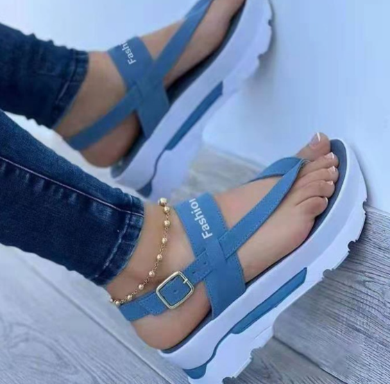 New Arrivals Fashion Female Slipper Flat Sandals Casual Open Toe Summer Shoes Slide Sandal for Women and Ladies PU High Top