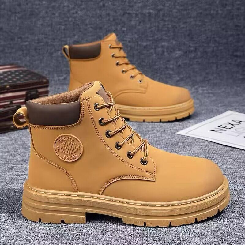 Fashion men's sneaker Martin boots walking style shoes sports  Casual shoes for men