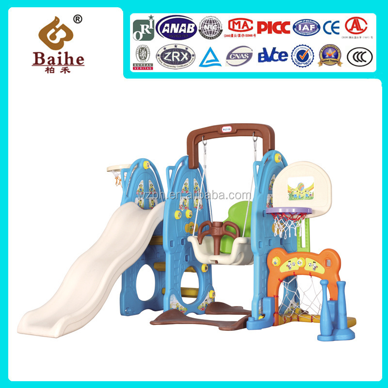 BH-168603 Classic China Factory Combination Kids Indoor Plastic Kids Slides Used Slide for Kids