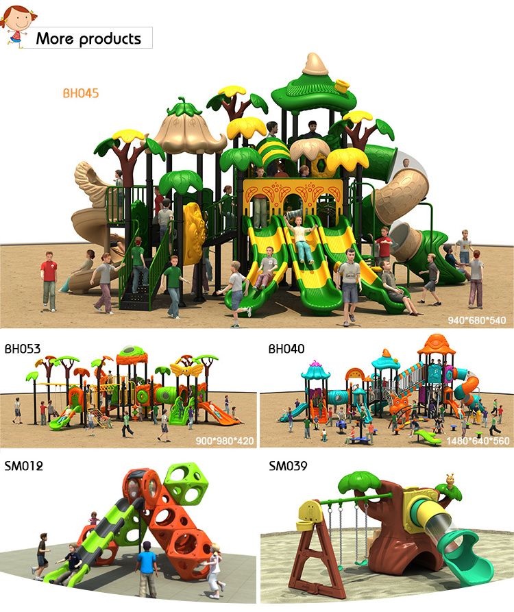 Multifunctional Backyard Children Combination Kids Slide Outdoor School Playground Equipment For School