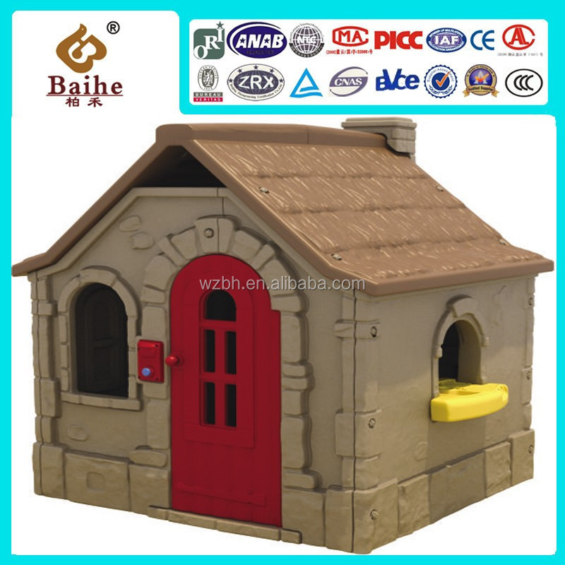 Plastic Playhouse Garden Plastic China Wholesale Kids House Playhouse Play House For Kids