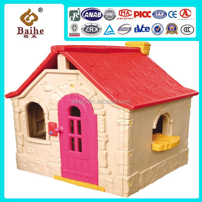 Plastic Playhouse Garden Plastic China Wholesale Kids House Playhouse Play House For Kids