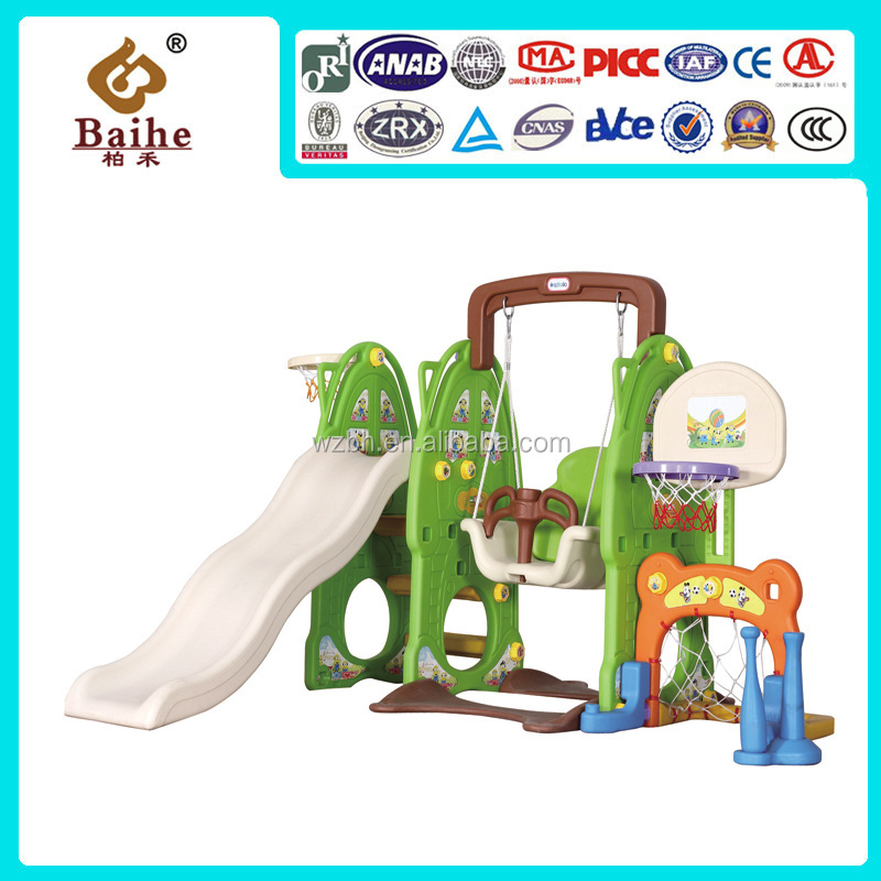 BH-168603 Classic China Factory Combination Kids Indoor Plastic Kids Slides Used Slide for Kids