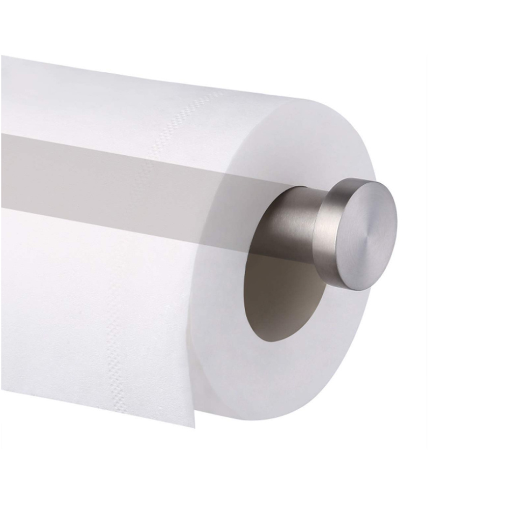 stainless steel toilet tissue paper roll towel plate holder steel  kitchen towel paper holders sus304 bathroom accessories