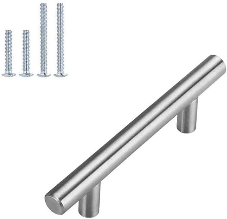 Modern Design Brushed Nickel Cabinet Pulls Stainless Steel 304 Drawer Pulls Hardware