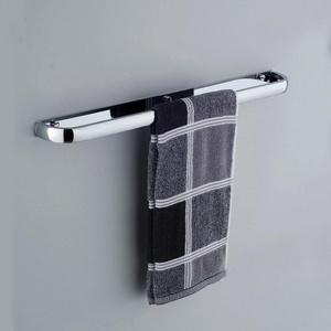 Bathroom Accessories Wall Mounted Stainless steel 201  Single Bar Towel Rack