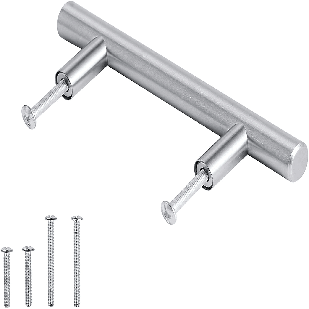 Modern Design Brushed Nickel Cabinet Pulls Stainless Steel 304 Drawer Pulls Hardware