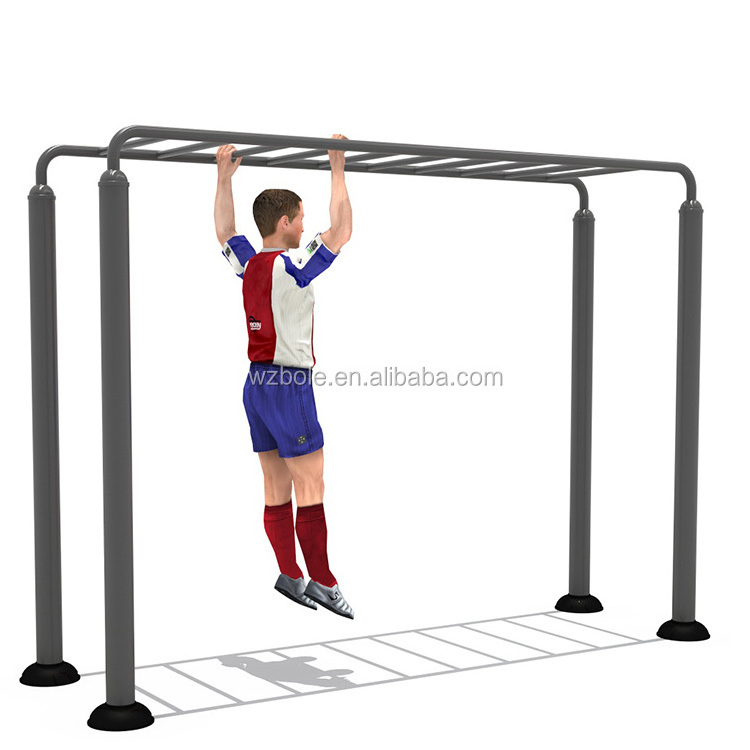 China Galvanized Pipe Outdoor Fitness Equipment steel monkey bars