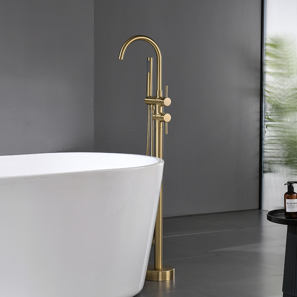 Factory Names cUpc Gold Single Handle Bathtub Shower Faucet