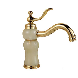 Antique Bronze Stone Bathroom Wash Basin Faucet Antique Basin Faucet