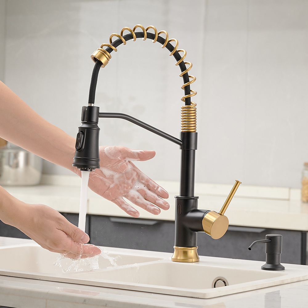 Customizable Single Handle wall mounted kitchen faucet luxury for kitchen