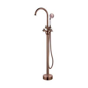 Rose Gold Freestanding Beach Garden Swimming Pool Stand Outdoor Pool Column shower