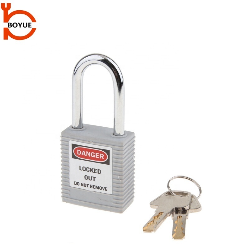 Master and Brady Combination Lock Steel Shackle 38mm Safety Lockout Tagout Padlock