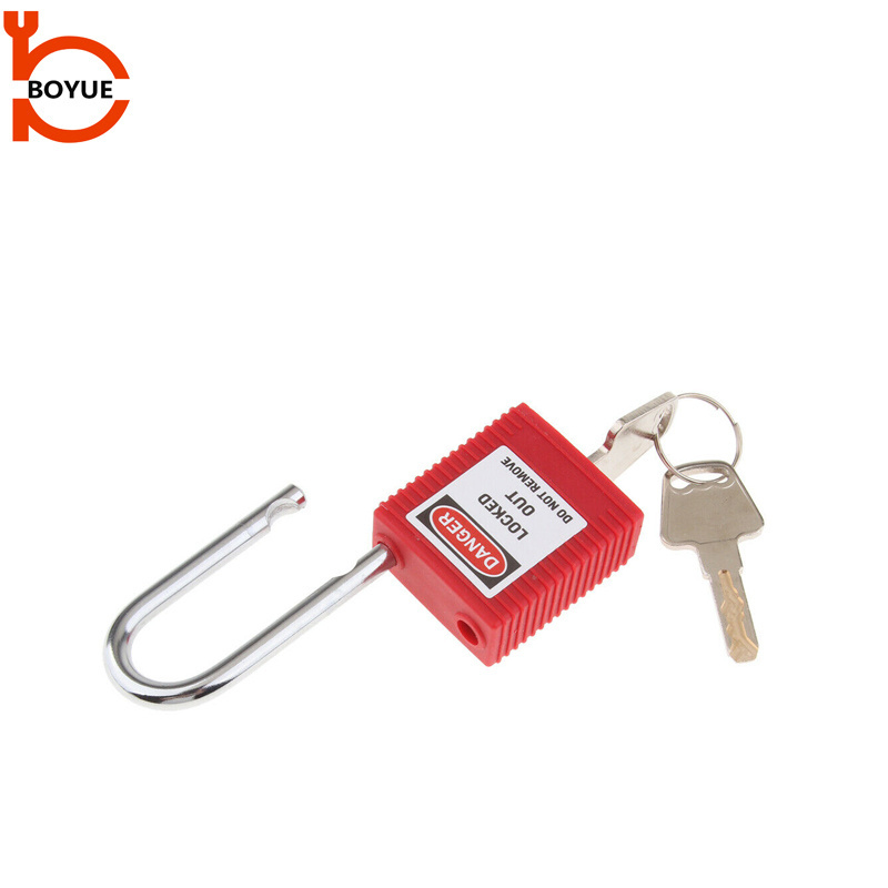 Master and Brady Combination Lock Steel Shackle 38mm Safety Lockout Tagout Padlock