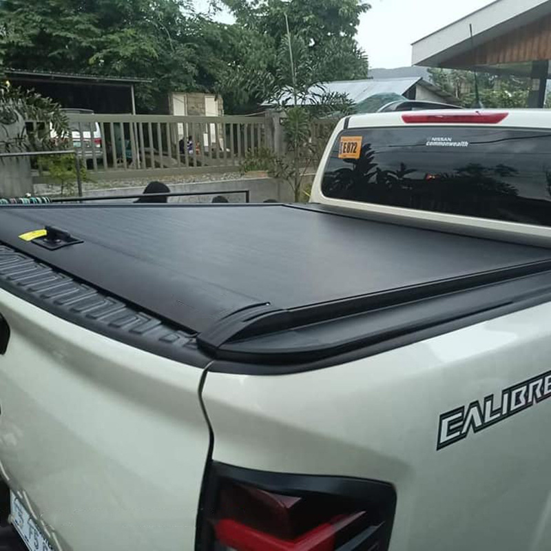 Pickup Truck Retractable Aluminum Roller lid Shutter Tonneau Cover for NISSAN NP300 NAVARA Frontier d22 d23 d40