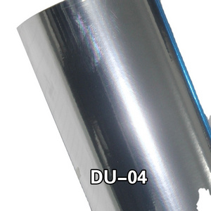 High Quality PVC Material 1.52x30m Adhesive Silver Mirror Sticker Chrome Wrapping Film