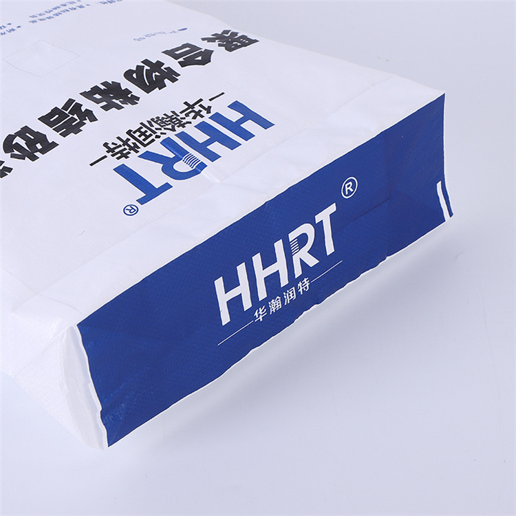 Custom 25kg 40kg 50kg plastic PP woven packaging empty cement bag