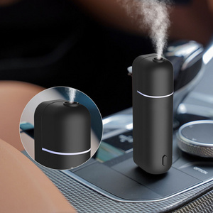 Wholesale Plastic Air Vent Freshener Ultrasonic Electric Nebulizer Waterless USB Aroma Diffuser For Car