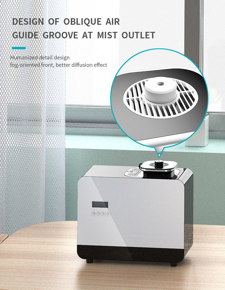 Portable Medium Area Commercial HVAC Hotel Collection Fragrance Oil Machine Air Conditioner Connected Scent Aroma Diffuser