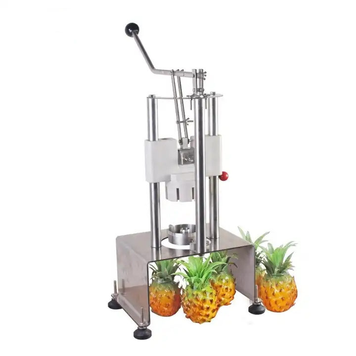 Manual Pineapple Peeling Machine Pineapple Easy Operating  Fruit Vegetable Coring Machine