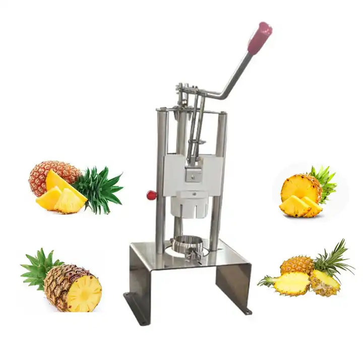 Manual Pineapple Peeling Machine Pineapple Easy Operating  Fruit Vegetable Coring Machine