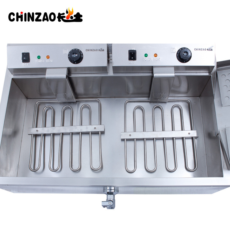 Open Electric cooktop  Kettle Fryer electric deep fryers stainless steel deep fryer for fried chicken