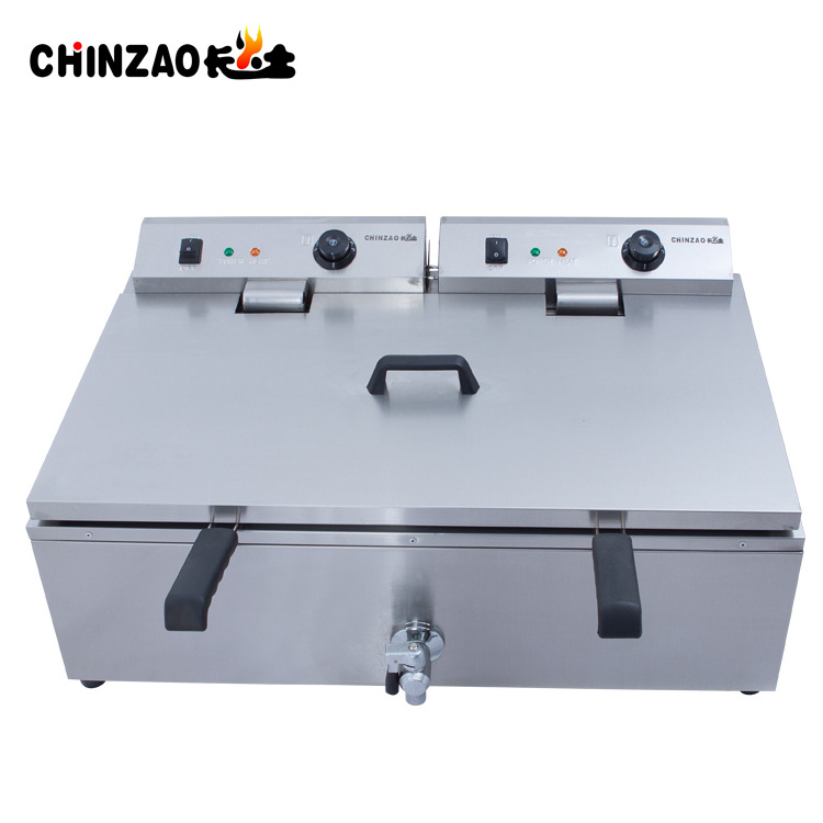 Open Electric cooktop  Kettle Fryer electric deep fryers stainless steel deep fryer for fried chicken