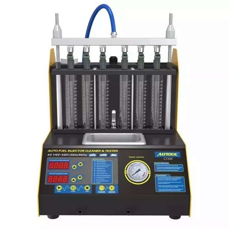 AUTOOL CT200 ultrasonic fuel injector cleaning Kit Nozzle Cleaner Injectors Tester Car Fuel Injector