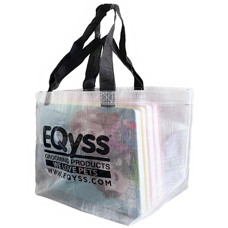 premium reusable shopping bags printed logo extra large heavy duty  tote big pp woven bag