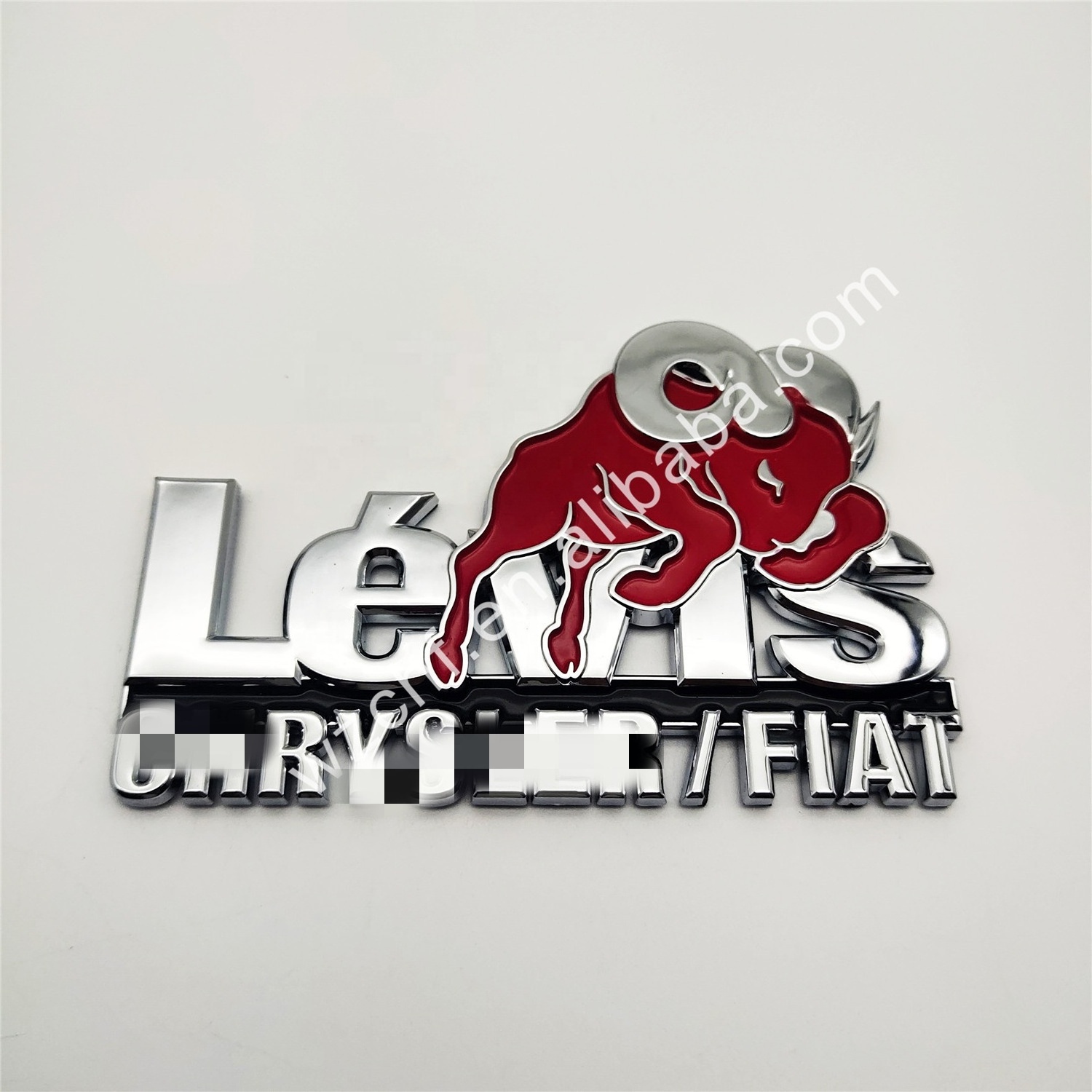 wholesale custom decorative 3d waterproof chrome plastic letter/alphabet car abs emblem logo label sticker