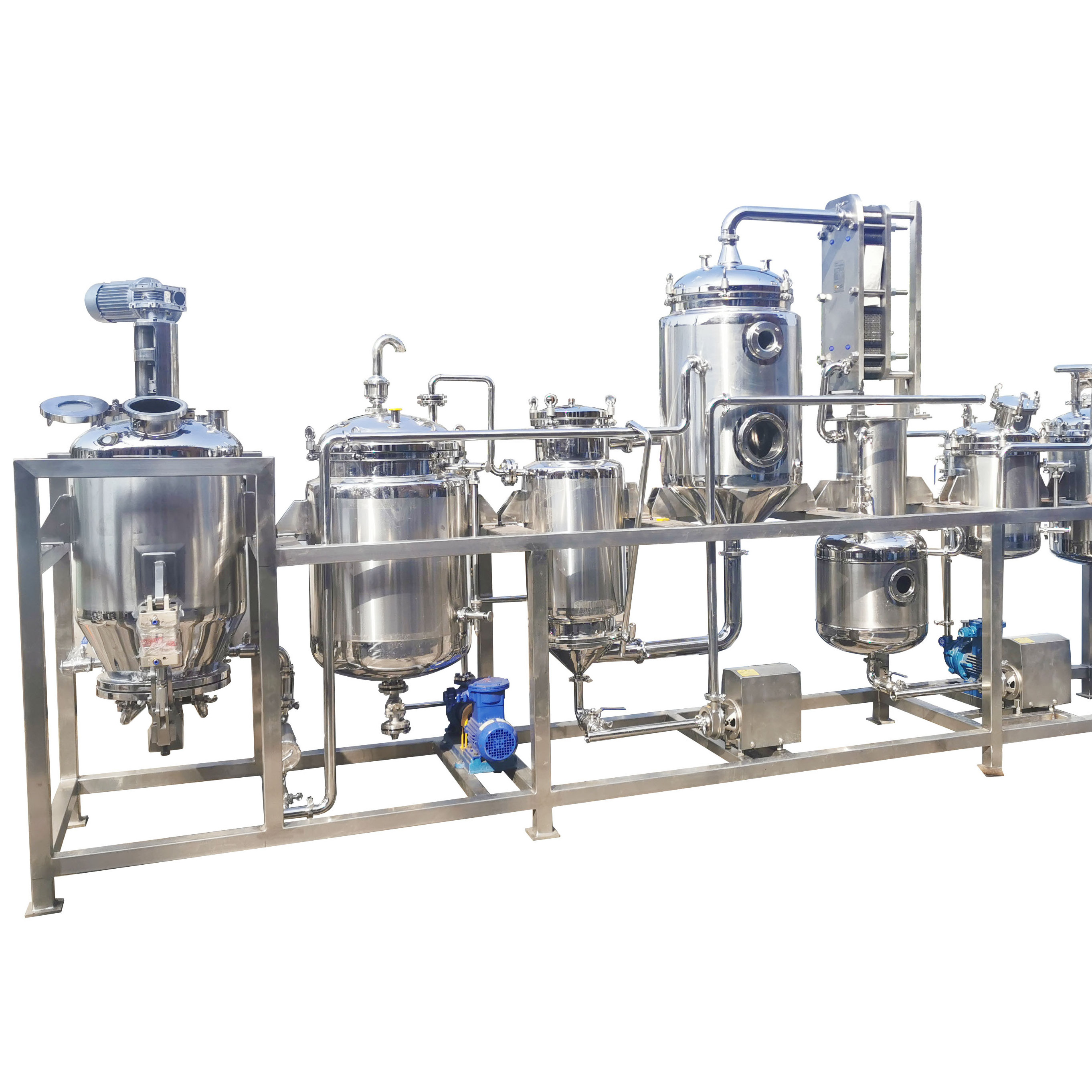 100L 200L 300L herbal ultrasonic extraction and concentration machine equipment