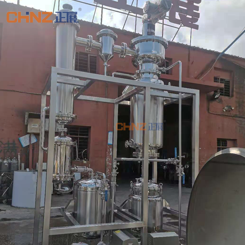 Stainless steel Tomato Paste Honey fruit juice Vacuum Wiped  Ethanol Recovery evaporator system falling film evaporator machine